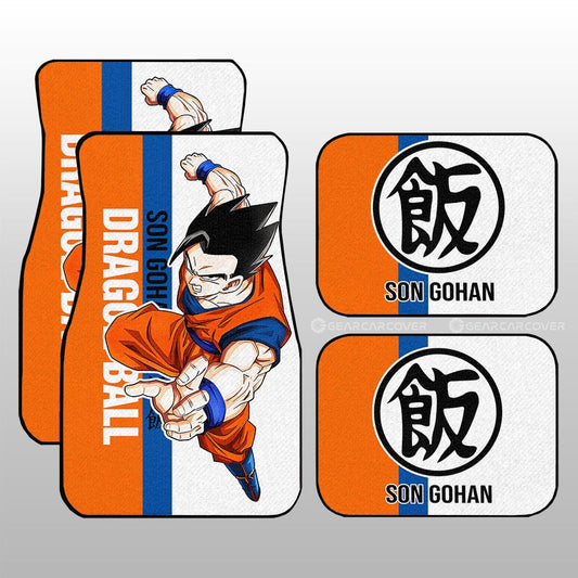 Gohan Car Floor Mats Custom Car Accessories For Fans - Gearcarcover - 1