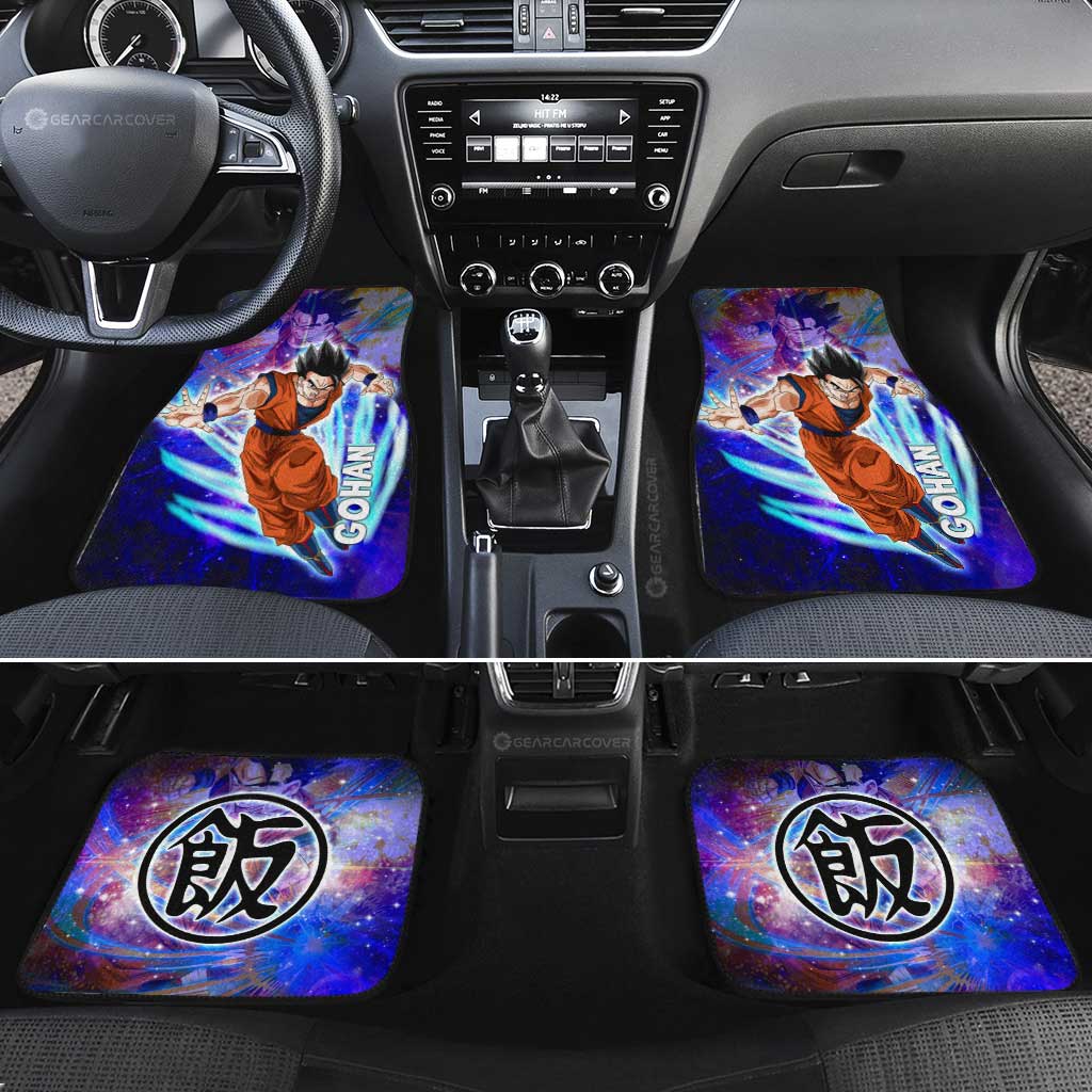 Gohan Car Floor Mats Custom Dragon Ball Anime Car Accessories - Gearcarcover - 2