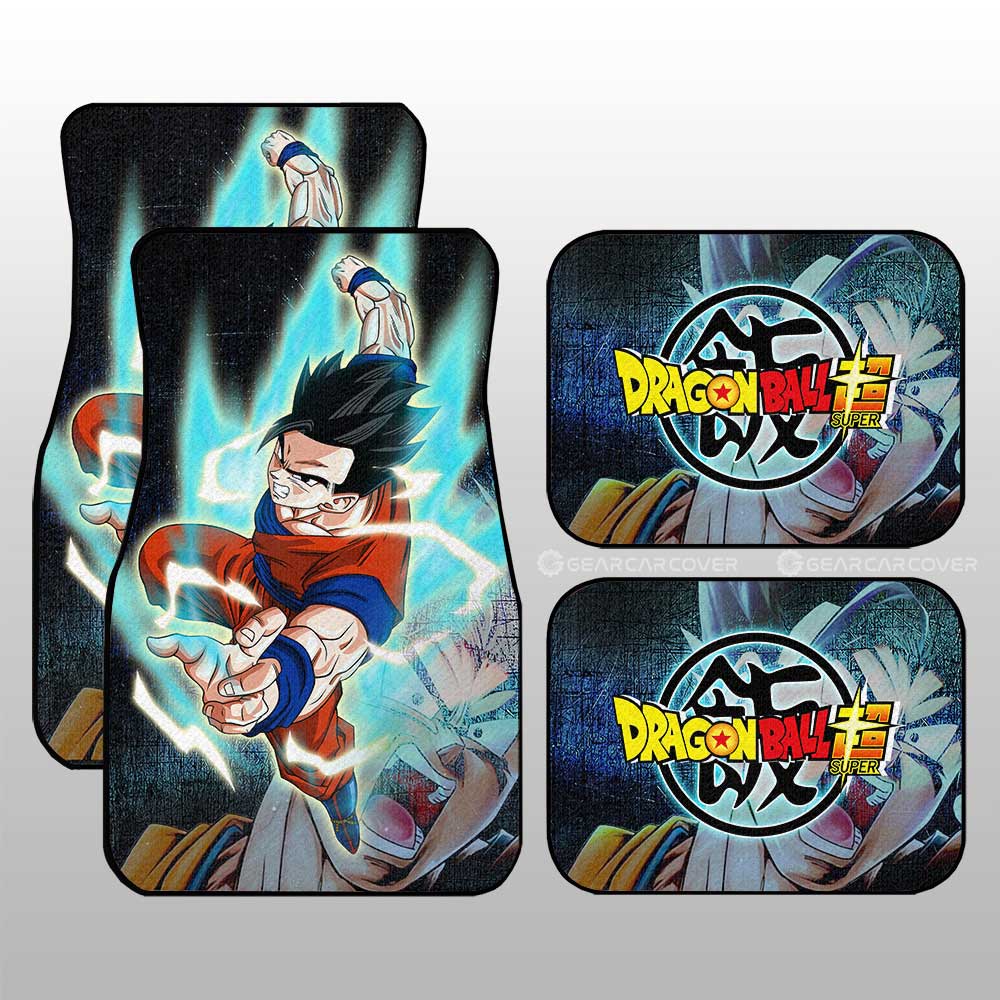 Gohan Car Floor Mats Custom Dragon Ball Anime Car Accessories - Gearcarcover - 3