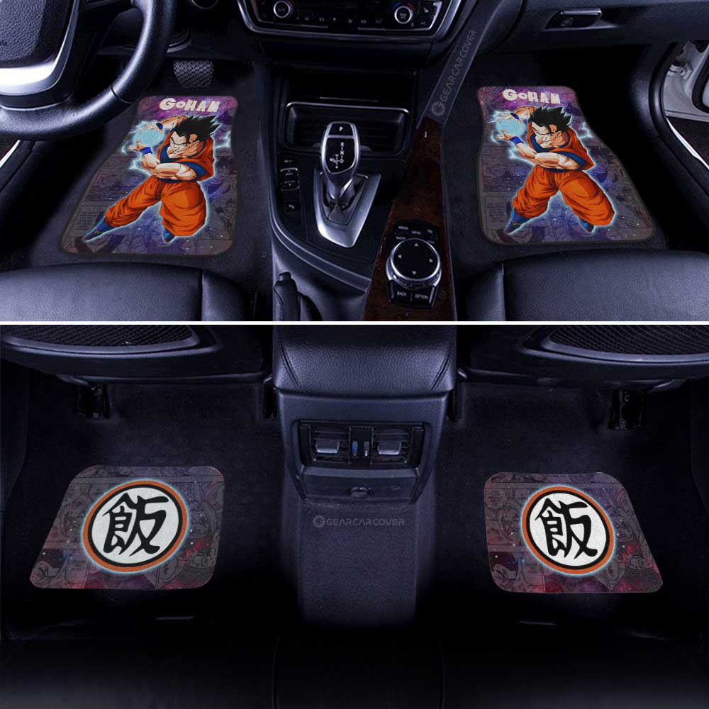 Gohan Car Floor Mats Custom Galaxy Style Car Accessories - Gearcarcover - 3