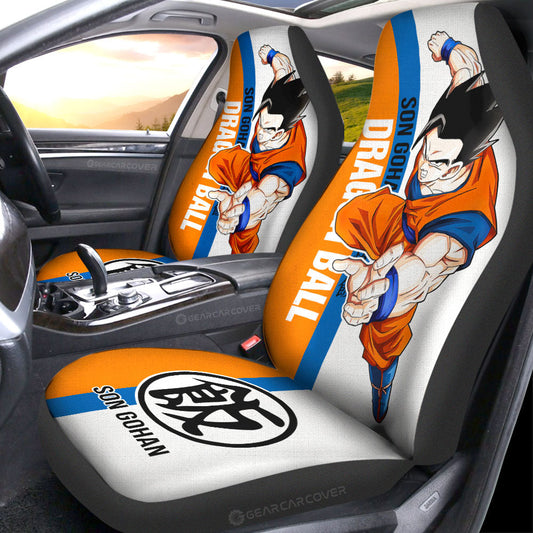Gohan Car Seat Covers Custom Car Accessories For Fans - Gearcarcover - 2