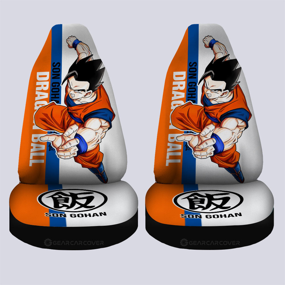 Gohan Car Seat Covers Custom Car Accessories For Fans - Gearcarcover - 4
