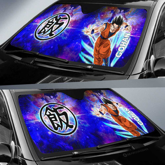 Gohan Car Sunshade Custom Dragon Ball Anime Car Accessories - Gearcarcover - 2