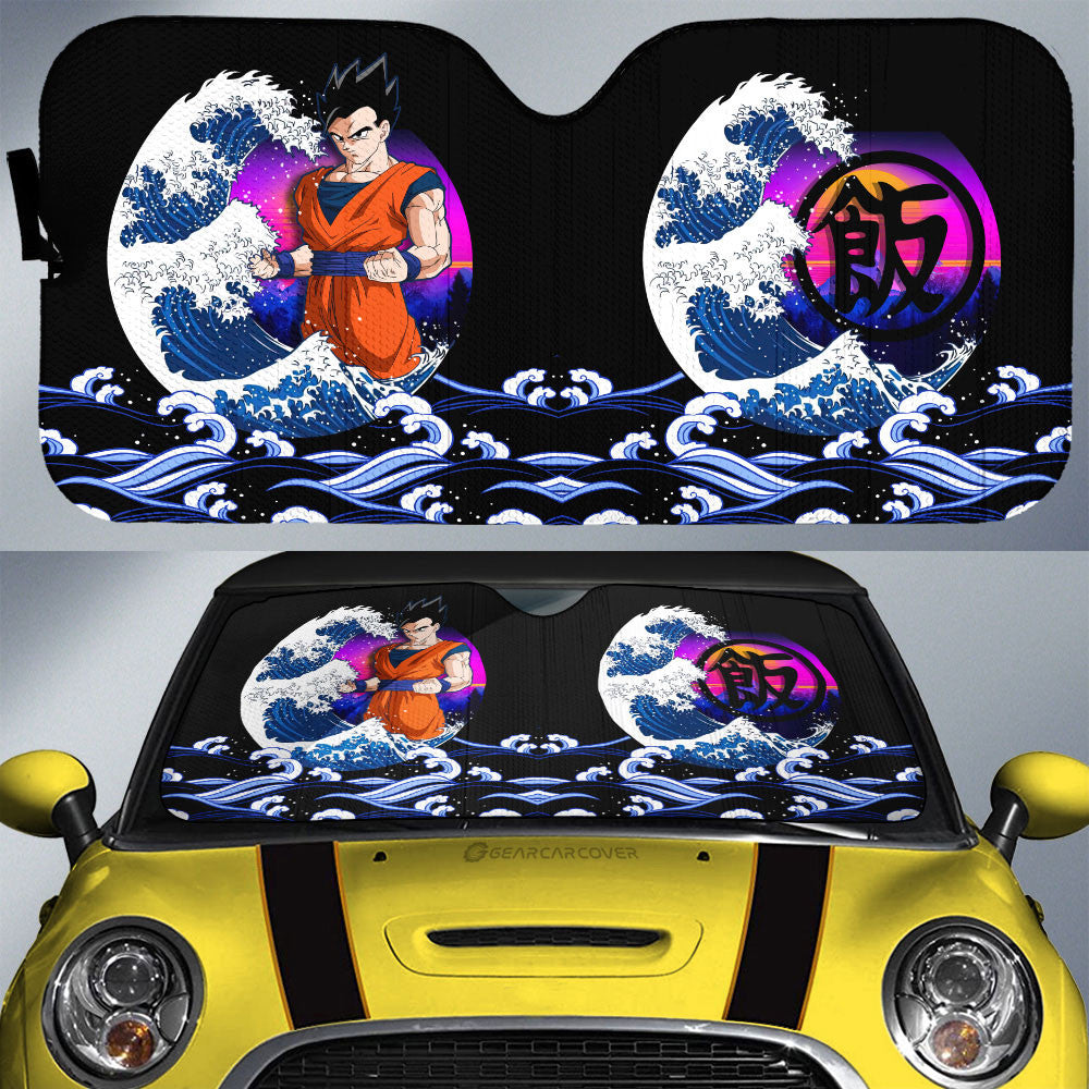 Gohan Car Sunshade Custom Dragon Ball Car Interior Accessories - Gearcarcover - 1