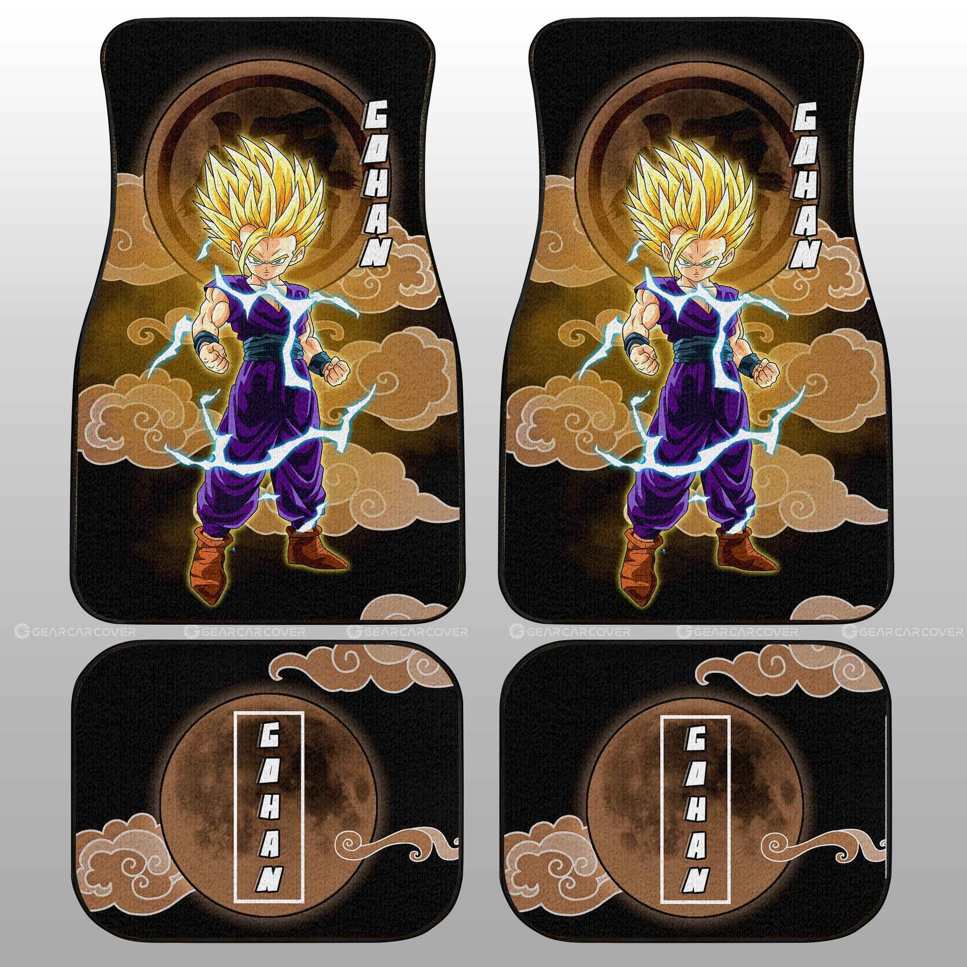 Gohan Kid Car Floor Mats Custom Car Accessories - Gearcarcover - 2