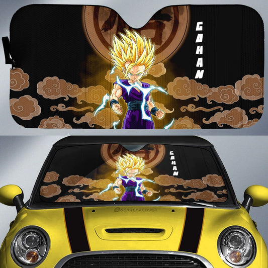 Gohan Kid Car Sunshade Custom Anime Dragon Ball Car Accessories - Gearcarcover - 1