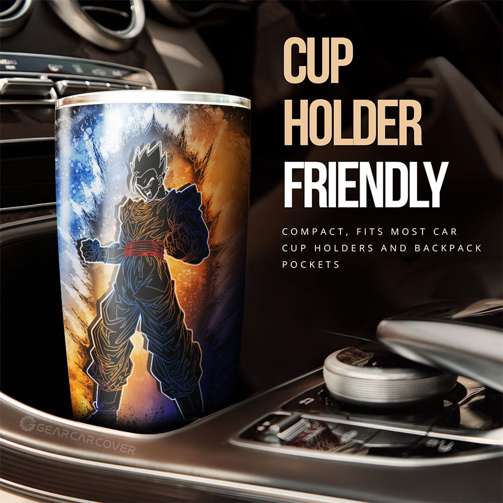 Gohan Tumbler Cup Custom Anime Car Accessories - Gearcarcover - 3