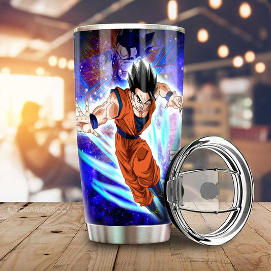 Gohan Tumbler Cup Custom Dragon Ball Anime Car Accessories - Gearcarcover - 1