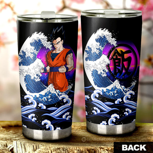 Gohan Tumbler Cup Custom Dragon Ball Car Interior Accessories - Gearcarcover - 2