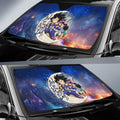 Goku And Chi Chi Car Sunshade Custom Car Accessories - Gearcarcover - 2