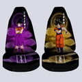 Goku And Chichi Car Seat Covers Custom Car Accessories Perfect Gift For Fan - Gearcarcover - 4