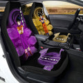 Goku And Chichi Car Seat Covers Custom Car Accessories Perfect Gift For Fan - Gearcarcover - 1
