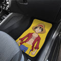 Goku And Luffy Car Floor Mats Custom Main Heros - Gearcarcover - 4