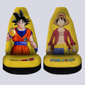 Goku And Luffy Car Seat Covers Custom Main Heros - Gearcarcover - 4