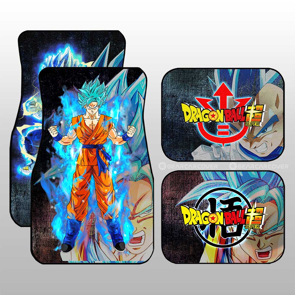 Goku And Vegeta Car Floor Mats Custom Car Accessories - Gearcarcover - 3
