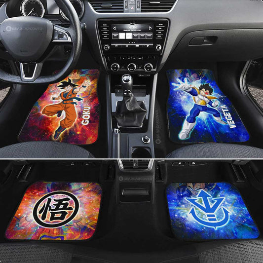 Goku And Vegeta Car Floor Mats Custom Car Accessories - Gearcarcover - 2