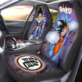 Goku And Vegeta Car Seat Covers Custom Galaxy Style Car Accessories - Gearcarcover - 2