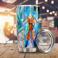 Goku And Vegeta Tumbler Cup Custom Car Interior Accessories - Gearcarcover - 3