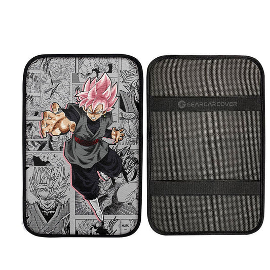 Goku Black Rose Car Center Console Cover Collection - Gearcarcover - 2