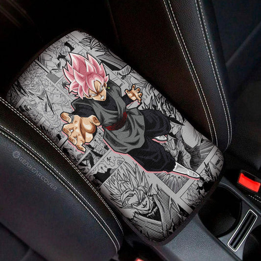 Goku Black Rose Car Center Console Cover Collection - Gearcarcover - 1