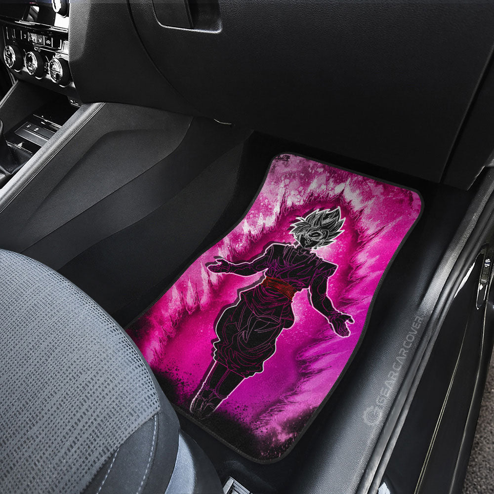 Goku Black Rose Car Floor Mats Custom Anime Car Accessories - Gearcarcover - 3