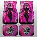 Goku Black Rose Car Floor Mats Custom Anime Car Accessories - Gearcarcover - 1