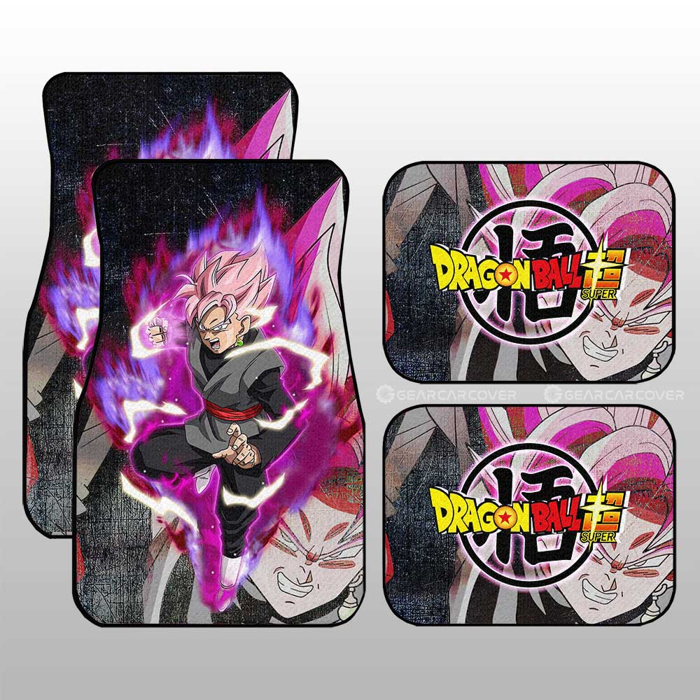 Goku Black Rose Car Floor Mats Custom Car Accessories - Gearcarcover - 3