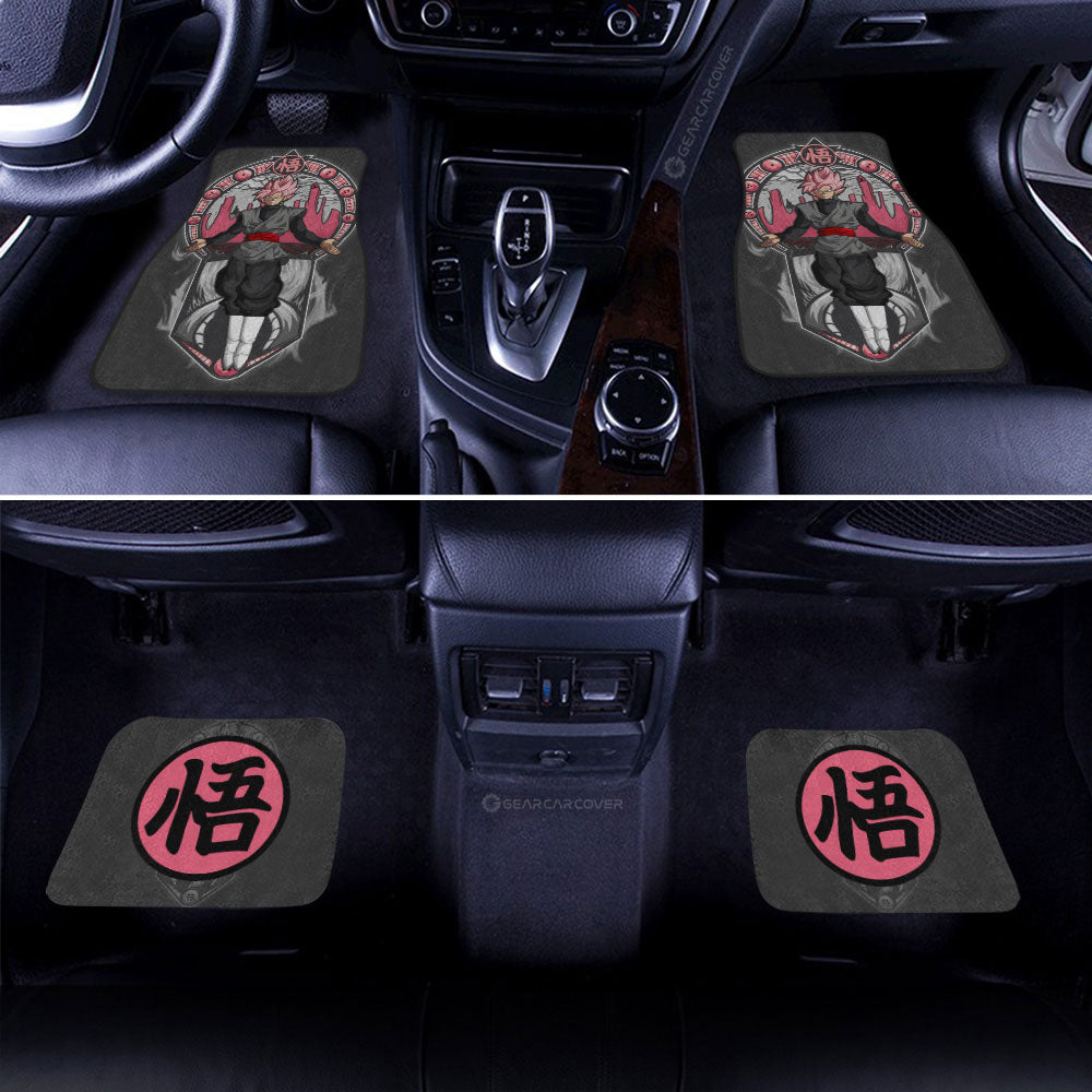 Goku Black Rose Car Floor Mats Custom Car Interior Accessories - Gearcarcover - 2