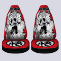 Goku Black Rose Car Seat Covers Custom Accessories Manga Style - Gearcarcover - 4