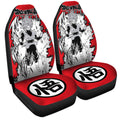 Goku Black Rose Car Seat Covers Custom Accessories Manga Style - Gearcarcover - 1