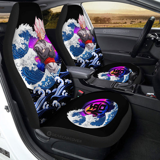 Goku Black Rose Car Seat Covers Custom Car Interior Accessories - Gearcarcover - 2