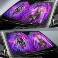 Goku Black Rose Car Sunshade Custom Characters Car Accessories - Gearcarcover - 2