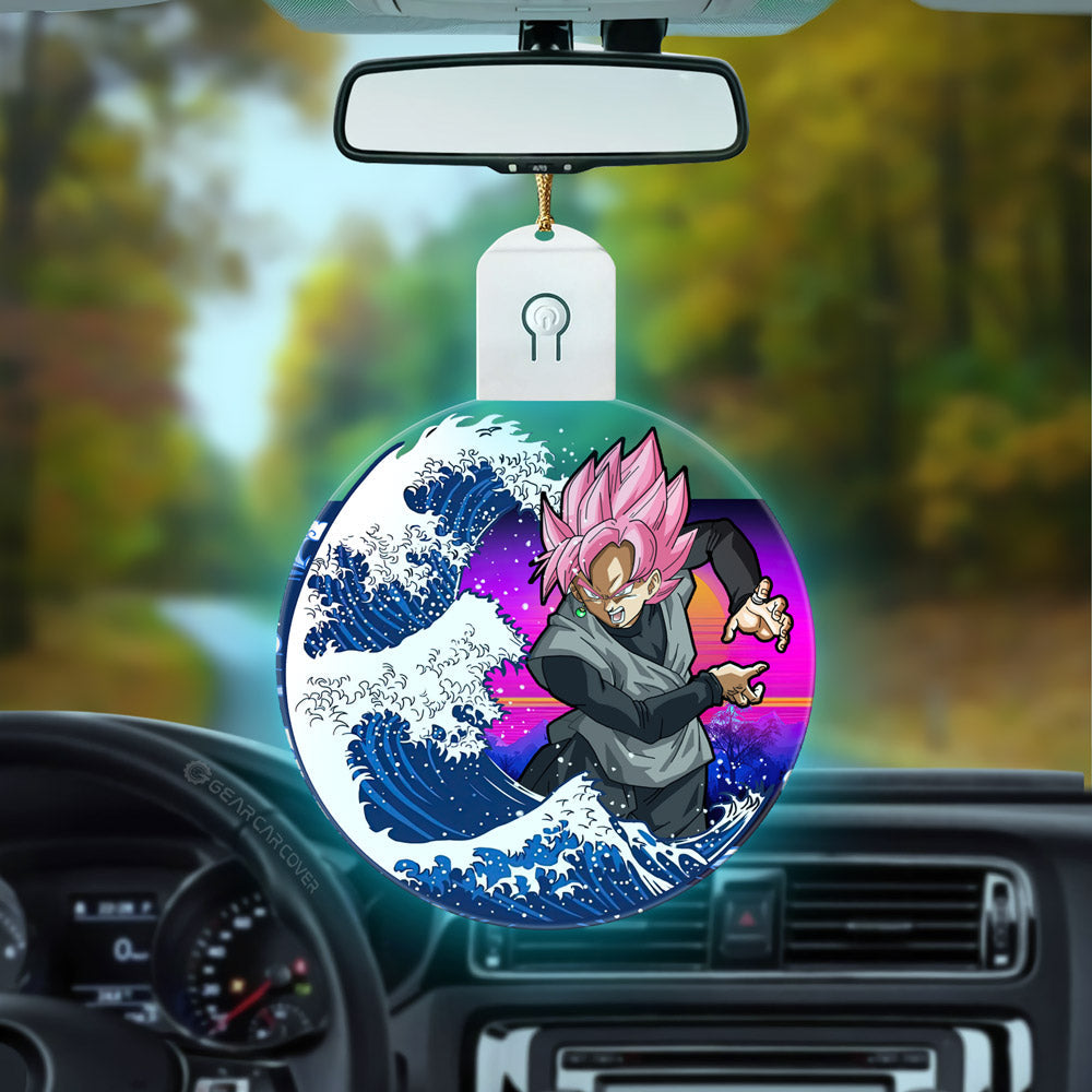 Goku Black Rose Led Ornament Custom Car Decorations - Gearcarcover - 3