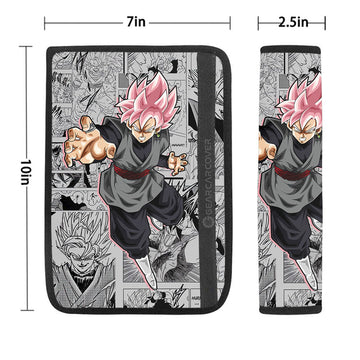 Goku Black Rose Seat Belt Covers Collection - Gearcarcover - 1