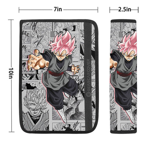Goku Black Rose Seat Belt Covers Collection - Gearcarcover - 1