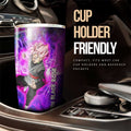 Goku Black Rose Tumbler Cup Custom Characters Dragon Ball Anime Car Interior Accessories - Gearcarcover - 3