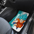 Goku Blue Car Floor Mats Custom Car Accessories For Fans - Gearcarcover - 4