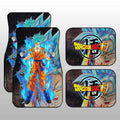 Goku Blue Car Floor Mats Custom Car Accessories - Gearcarcover - 3