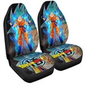 Goku Blue Car Seat Covers Custom Car Accessories - Gearcarcover - 2