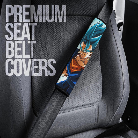 Goku Blue Seat Belt Covers Custom Car Accessories - Gearcarcover - 2