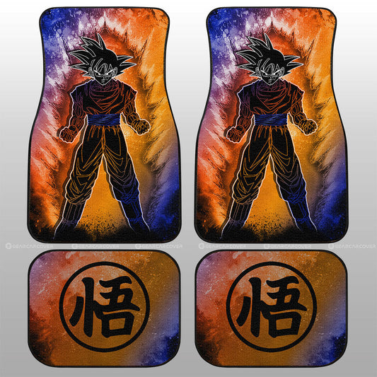 Goku Car Floor Mats Custom Anime Car Accessories - Gearcarcover - 1