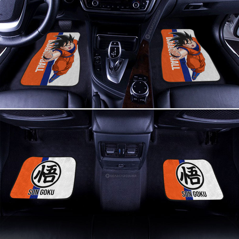 Goku Car Floor Mats Custom Car Accessories For Fans - Gearcarcover - 3