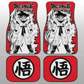 Goku Car Floor Mats Custom Car Accessories Manga Style For Fans - Gearcarcover - 2