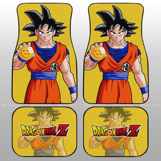 Goku Car Floor Mats Custom - Gearcarcover - 2