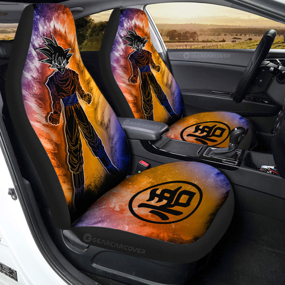 Goku Car Seat Covers Custom Anime Car Accessories - Gearcarcover - 2