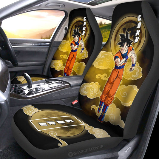 Goku Car Seat Covers Custom Car Interior Accessories - Gearcarcover - 2