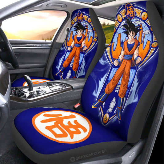 Goku Car Seat Covers Custom Car Interior Accessories - Gearcarcover - 1