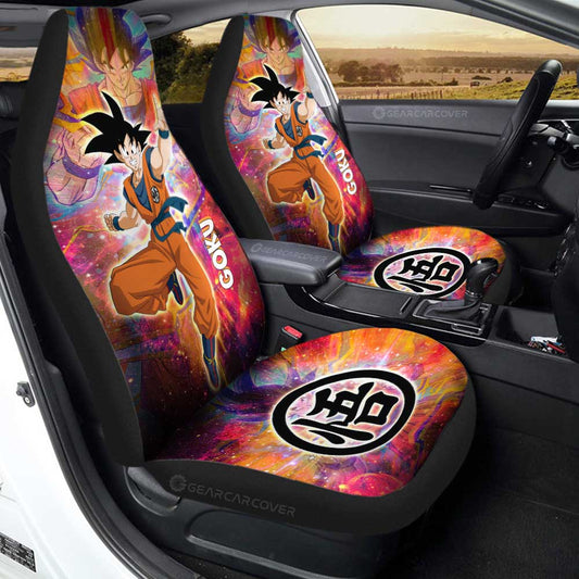 Goku Car Seat Covers Custom Dragon Ball Anime Car Accessories - Gearcarcover - 2