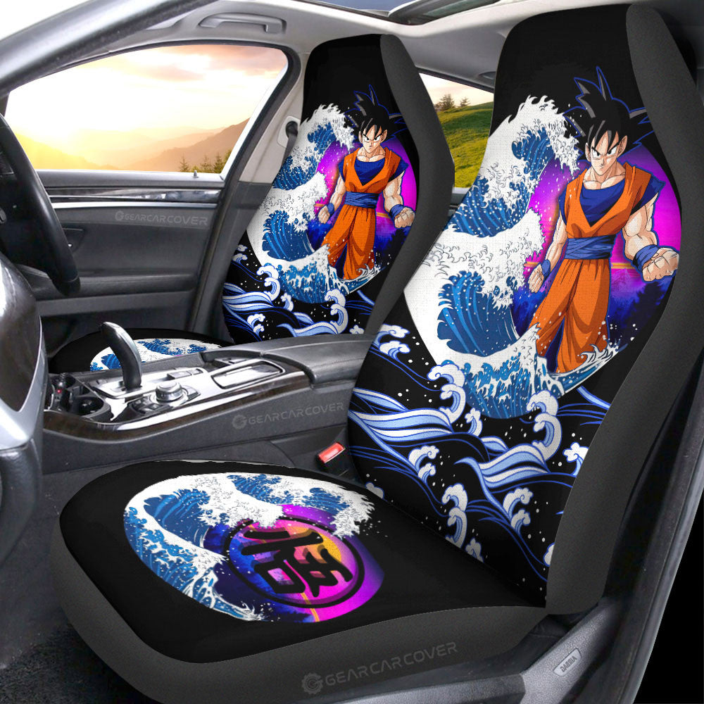 Goku Car Seat Covers Custom Dragon Ball Car Interior Accessories - Gearcarcover - 1