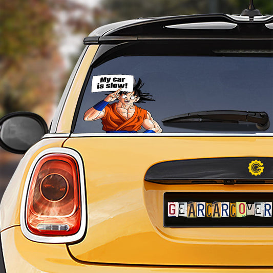 Goku Car Sticker Custom - Gearcarcover - 1